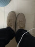 卡帝乐鳄鱼男鞋冬季保暖棉鞋男户外鞋子男复古休闲板鞋男 1415M 卡其加绒44 实拍图