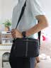 金利来斜挎包男士单肩包男款真皮高档便携包2026年最新款大容量休闲通勤 轻奢高端【官方授权假一赔十】 长250*高190*厚80mm 实拍图