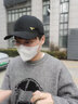 七匹狼（SEPTWOLVES）帽子男士棒球帽时尚潮流经典鸭舌帽男帽休闲户外遮阳帽运动帽 黑色金标/时尚百搭 实拍图
