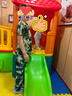 迪伽洛全棉T恤初高中大学生夏季军训服短袖套装外套训练服 灰迷【优质T恤+长裤+帽+腰】 160（适合身高155-160CM） 实拍图
