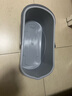 洗拖把桶长方形家用水桶平板拖把清洗桶手提多用桶大号容量多功能 灰色清洗桶（42cm以下可用） 实拍图