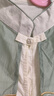 罗蒙男童汉服新中式国风中秋儿童唐装毕业演出服 浅绿色套装 150 实拍图