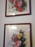紫腾随轩新中式牡丹花开富贵装饰画客厅餐厅背景墙画卧室床头挂画壁画 图6 50*50cm红木色实木框 实拍图