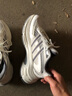 阿迪达斯（adidas）男女运动鞋轻便耐磨休闲老爹鞋透气缓震跑步鞋  白 38.5  实拍图