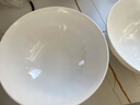 银凤国瓷“卢浮”法式纯白浮雕骨瓷餐具碗碟家用散件自选diy 卢浮-8英寸汤碗 实拍图