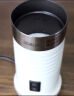 Zigo 全自动打奶器奶泡机电动冷热奶泡杯户外露营打奶泡器搅拌器 白色 中国插 实拍图