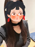 妮缕 针织连衣裙女秋冬季新款小个子内搭中长款毛衣裙V领性感打底裙子 黑色 均码 实拍图