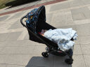 HBR虎贝尔婴儿车可坐可躺遛娃神器宝宝推车轻便可折叠高景观婴儿推车 Mpro自动收车-酒红色 实拍图
