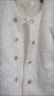 皮尔卡丹（pierre cardin）新款小香风羊羔毛兔毛短外套女初秋加绒加厚毛绒夹克毛茸大衣 白色 M  105-125 晒单实拍图