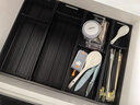 居密码厨房置物架抽屉分隔盒餐具收纳盒筷子碗碟架刀盒刀具橱柜分格盒柜 餐勺盒-宽15深41CM 可自由组合|按需求定制 实拍图