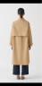 无印良品（MUJI） 女式 不易沾水大衣外套女款休闲百搭中长款风衣早春新品 米色 XL(165/92A) 晒单实拍图