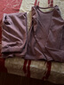 南极人含羊毛蚕丝女士保暖内衣女式德绒秋衣秋裤冬美体打底套装紫色M 实拍图