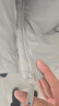 天石春秋3M新雪丽棉棉服男士外套短款连帽户外运动中间层薄夹克V160 银桦灰色 连帽款 2XL （185/104A） 实拍图