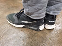鸿星尔克男鞋破空运动鞋男气垫跑步鞋减震旅游休闲鞋防滑跑鞋 正黑/浅灰-0056 44 实拍图