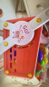 迪漫奇购物车玩具儿童过家家收纳仿真趣味手推车学步模拟超市厨房买菜蔬菜水果30件套3-4岁女孩生日礼物红 实拍图