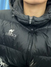 骆驼炽云羽绒服男女户外保暖鸭绒百搭情侣面包服冬城市轻户外 黑色，男款 M 实拍图