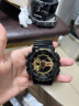 卡西欧（CASIO） G-SHOCK 卡西欧黑金运动男表石英手表电子表送男友 GA-110GB-1APR-自动LED照明 实拍图