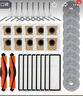 现酷 适配小米米家全能1S/2S扫拖地机器人2配件B101CN/B116滚刷主刷过滤网滤芯边刷拖抹布集尘袋清洁液 2滚刷8边刷8滤网10升级版抹布10活性炭尘袋 实拍图