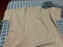 马登工装 美式复古重磅圆领珠地棉T恤宽松廓形半袖短袖五分袖男夏 卡其色（版型宽松） XL 实拍图