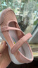 Skechers斯凯奇童鞋女童凉鞋玛丽珍鞋夏季透气低帮网面儿童公主鞋664101L 浅粉色/LTPK 33.5 实拍图