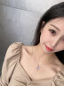 Grace Girl月溅星河项链女高级感轻奢吊坠气质锁骨链送女友情人节母亲节礼物 月溅星河项链-本地仓 实拍图
