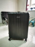 美旅行李箱29英寸时尚铝框拉杆箱超轻万向轮旅行箱炭黑色TV3密码箱 实拍图