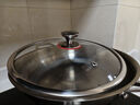 韩笑德国钛锅无涂层不粘纯钛炒锅少油烟家用有钛炒菜锅燃气电磁炉通用 【国标I级不粘】蒸笼+钛炒锅 34cm 实拍图