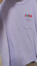 MQD童装男女童短袖T恤纯棉上衣夏装洋气儿童白色短袖T恤韩版 浅紫 140cm 晒单实拍图