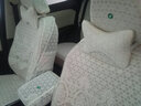 领誉蕾丝汽车座套半包坐垫布艺适用于迈腾帕萨特途观朗逸半截全包坐套 大花篮全包 5座车（拍下备注车型） 实拍图