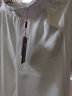 唐谜（TANGMI）窄版阔腿裤子女夏季薄款2024新款高腰垂感雪纺休闲宽松直筒长裤 白色 29/XL(115-125斤) 晒单实拍图