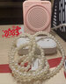 慕选SW006小蜜蜂扩音器教师专用上课喇叭导游讲解无线麦克风喊话扬声器头戴式老师讲课用便携式喇叭 【有线】粉色升级版&长续航 实拍图