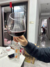 青苹果 大号勃艮第红酒杯套装家用奢华水晶玻璃大肚醒酒器葡萄高脚杯 水晶把手醒酒器+水晶x2/ 450ml 实拍图