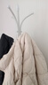 全品屋衣帽架衣架落地晾衣架卧室挂衣架入户挂衣服置物架家用晒衣服挂架 优雅白（34CM豪华加厚大理石） 优质加粗碳钢主杆 实拍图
