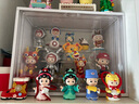 KAMAN盲盒收纳盒泡泡玛特手办展示架透明防尘大容量潮玩具模型展示柜子 新款【白色/4层】1个 实拍图