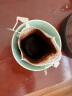展飞挂耳咖啡滤袋日本材质咖啡滤纸食品级无纺布过滤袋手冲咖啡挂耳袋 588滤袋50只+量勺 实拍图