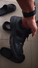 强人 户外训练鞋 际华3515四季款运动休闲男鞋透气轻便耐磨军迷训练登山鞋 黑色单鞋 44码 实拍图
