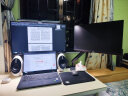 AOC 显示器支架 桌面升降显示器支架臂 旋转电脑架 屏幕支架 居家办公电脑支架 AM420PLUS（灰色） 实拍图