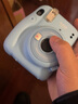 FUJIFILM/富士 立拍立得MINI11 一次成像mini相机  即拍即得 迷你相机7/9升级款 MINI11 晴空蓝 官方标配 实拍图