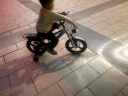 永久（FOREVER）儿童自行车3-6-8-10岁以上儿童单车男孩童车女孩自行车 月光银 一体轮 后座版 16寸【适合身高105-135】 实拍图
