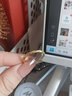 周六福莫比乌斯环5D硬金黄金戒指女生日礼物计价A019631 15号 约1.12g 实拍图