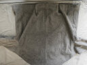 初语卫衣式毛呢外套女2023年冬季新款蝙蝠袖慵懒加厚开衫 深花灰 L 晒单实拍图