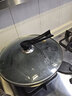 Kitchenart韩国进口第六代新款麦饭石不粘锅加深炒锅燃气通用家用炒勺炒菜锅 韩国进口不粘锅+可立锅盖 30cm 实拍图