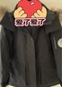 骆驼（CAMEL）冲锋派克羽绒服男[王俊凯同款]保暖极寒防泼水工装羽绒服女 AA22264036B，浅杏色，女 M 实拍图