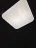 LED客厅灯 吸顶灯 卧室灯 灯具照明 方灯圆灯 客卧套餐组合 50*50cm无极48W（12-18平） 银色边框 实拍图