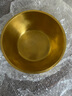 铜欣祥 铜聚宝盆摆件铜碗铜盆门海办公室开业乔迁礼品客厅家居装饰品 黄铜中号 实拍图