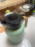 尚明家用焖茶壶焖泡壶保温泡茶壶闷壶大容量养生壶覆钛内胆白茶焖茶具 绿色 实拍图