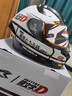 BILMOLA比尔莫拉官方头文字D头盔摩托车全盔男女机车防雾四季3c认证夏季 头文字D藤原拓海送茶色镜+防雾贴 L（适合57-58cm头围） 实拍图