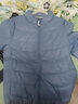 真维斯（JEANSWEST）羽绒服女轻薄短款冬季立领修身保暖显瘦加绒外套女浅蓝色2XL 实拍图