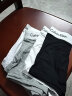 Calvin KleinCK 男士平角内裤套装套盒 3条装 送男友礼物 U2664G 998黑白灰 M  实拍图