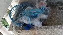 拜杰（BAIJIE） 手抛网渔网飞盘美式单丝线带钢坠 手抛网直径3米 高1.5米 晒单实拍图
